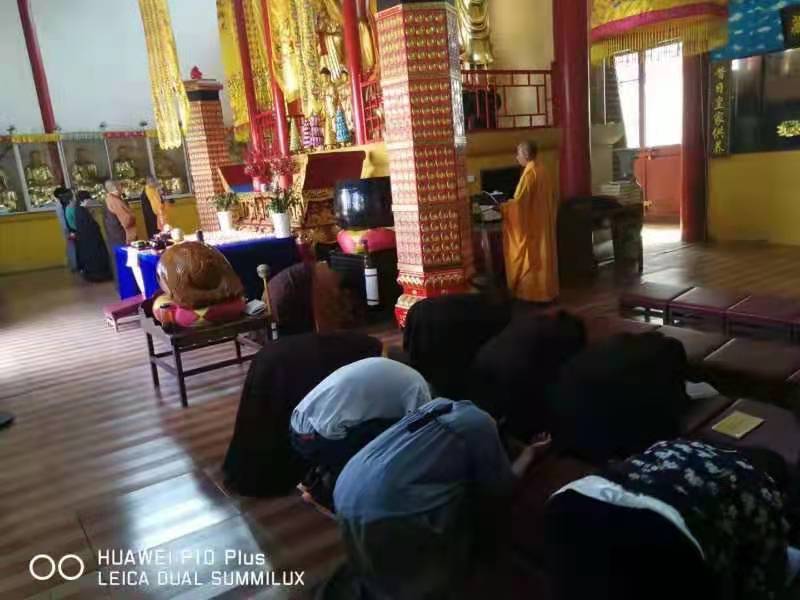 亿彩网4949文殊菩萨圣诞祈福助考法会圆满