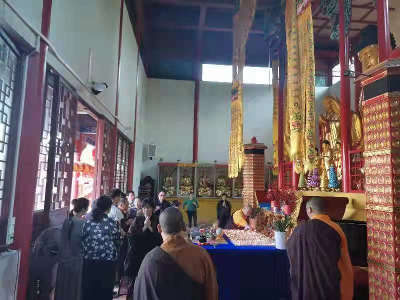 亿彩网4949文殊菩萨圣诞祈福助考法会圆满